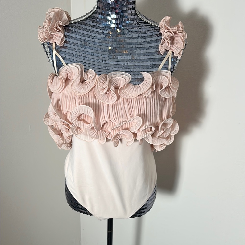 For The Frill Of It Bodysuit size XL NWT